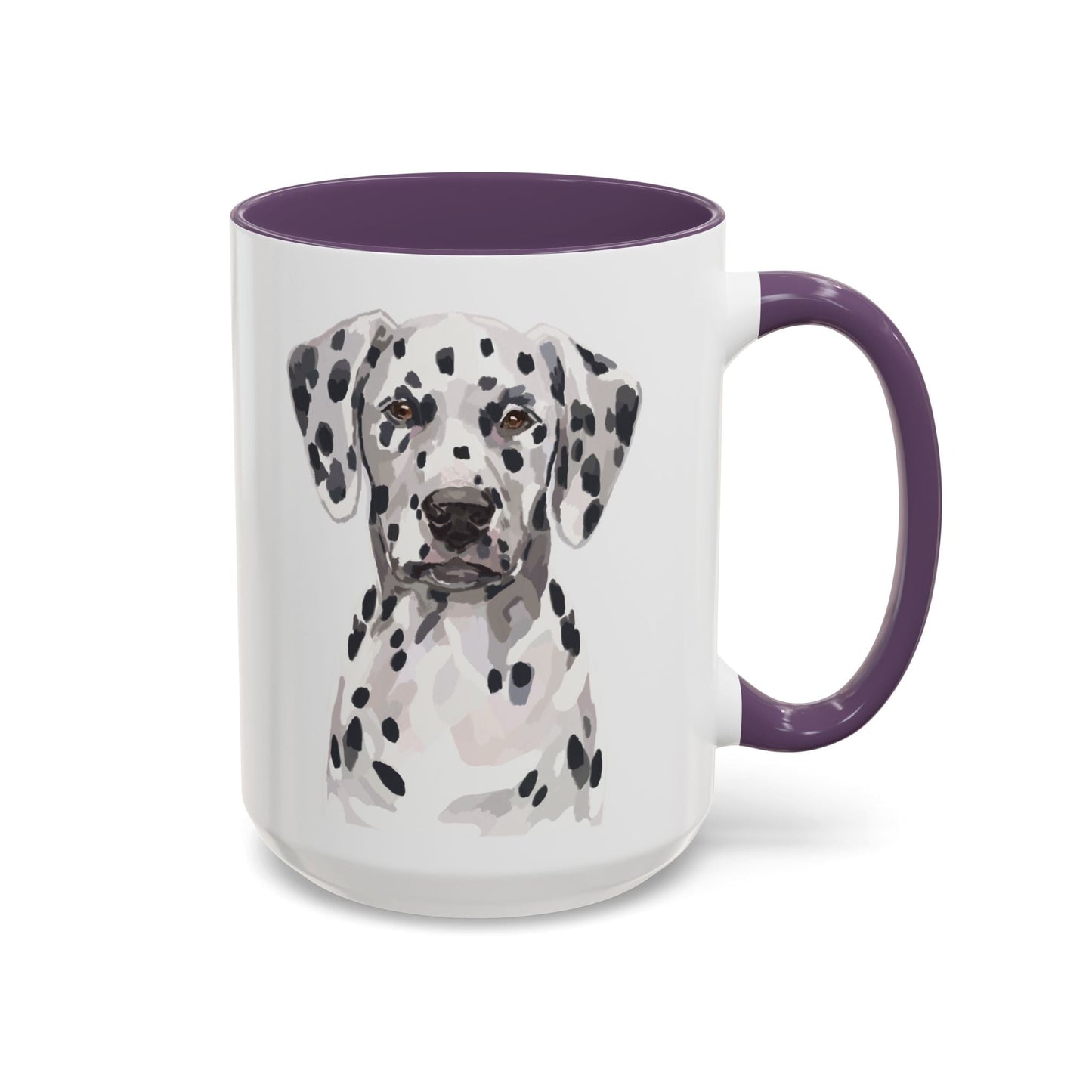 Dalmatian Two Tone Ceramic Mug - 11oz & 15 oz - Blue Cava