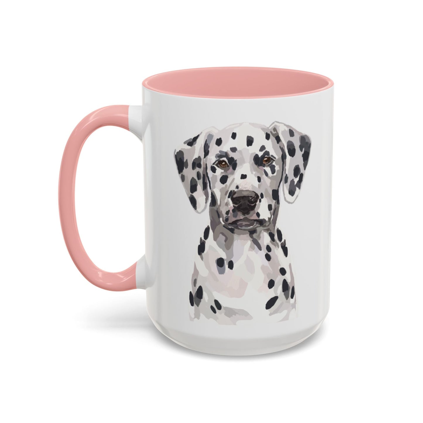 Dalmatian Two Tone Ceramic Mug - 11oz & 15 oz - Blue Cava