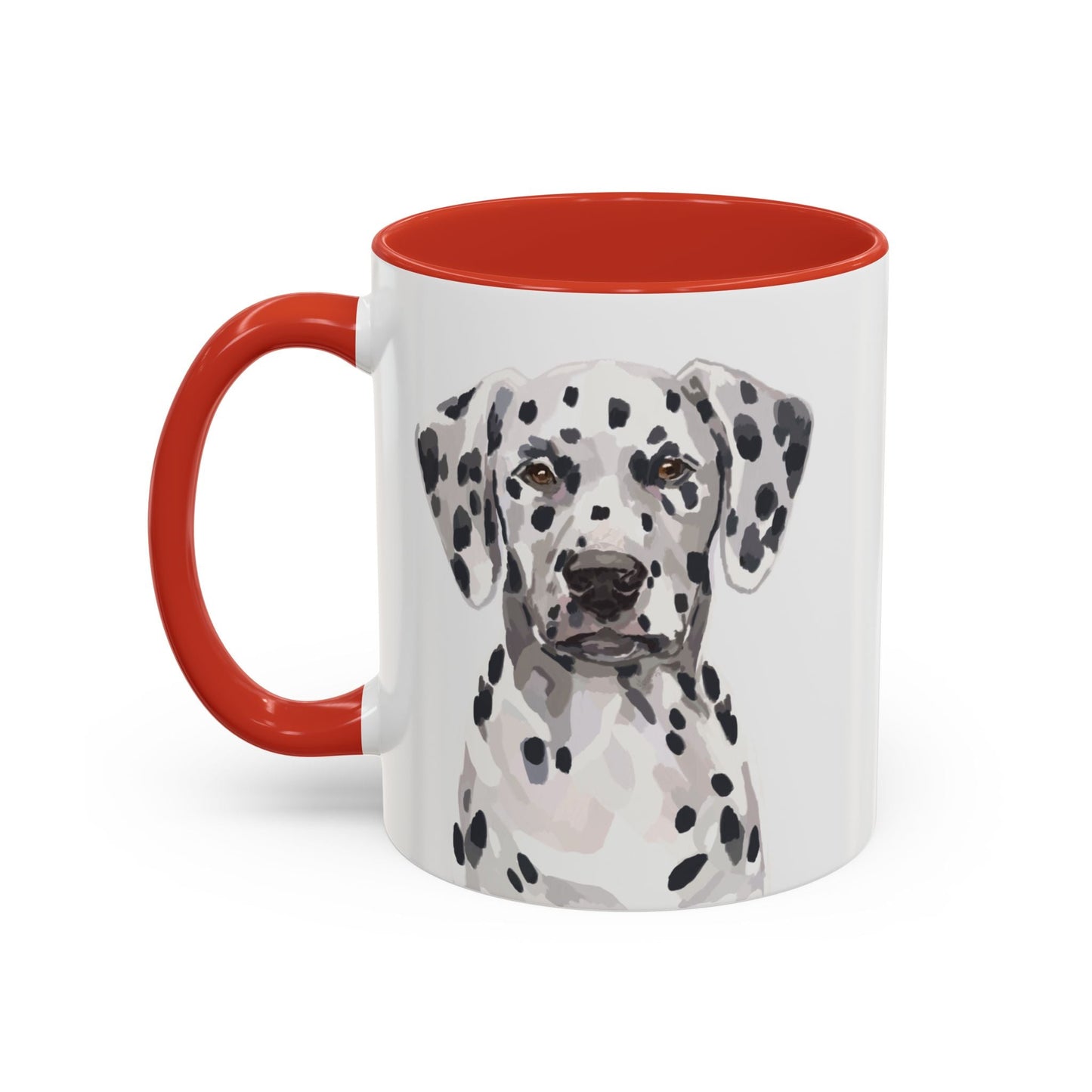 Dalmatian Two Tone Ceramic Mug - 11oz & 15 oz - Blue Cava