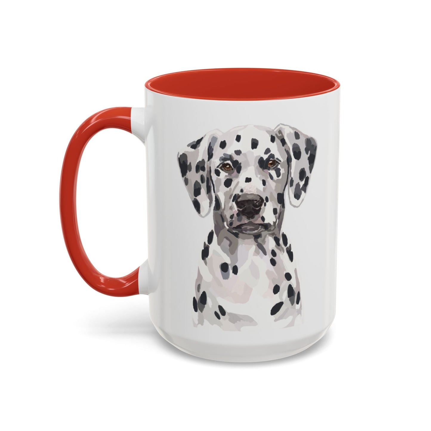 Dalmatian Two Tone Ceramic Mug - 11oz & 15 oz - Blue Cava