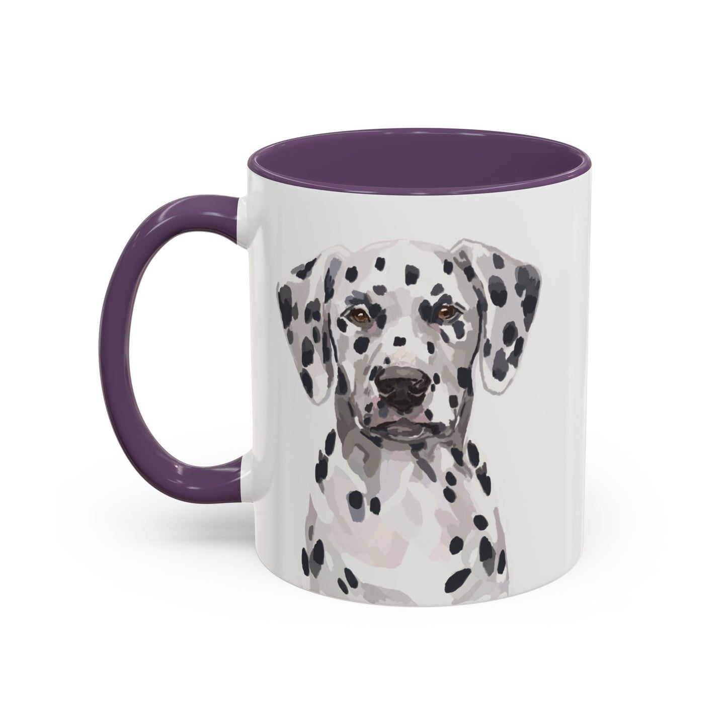 Dalmatian Two Tone Ceramic Mug - 11oz & 15 oz - Blue Cava