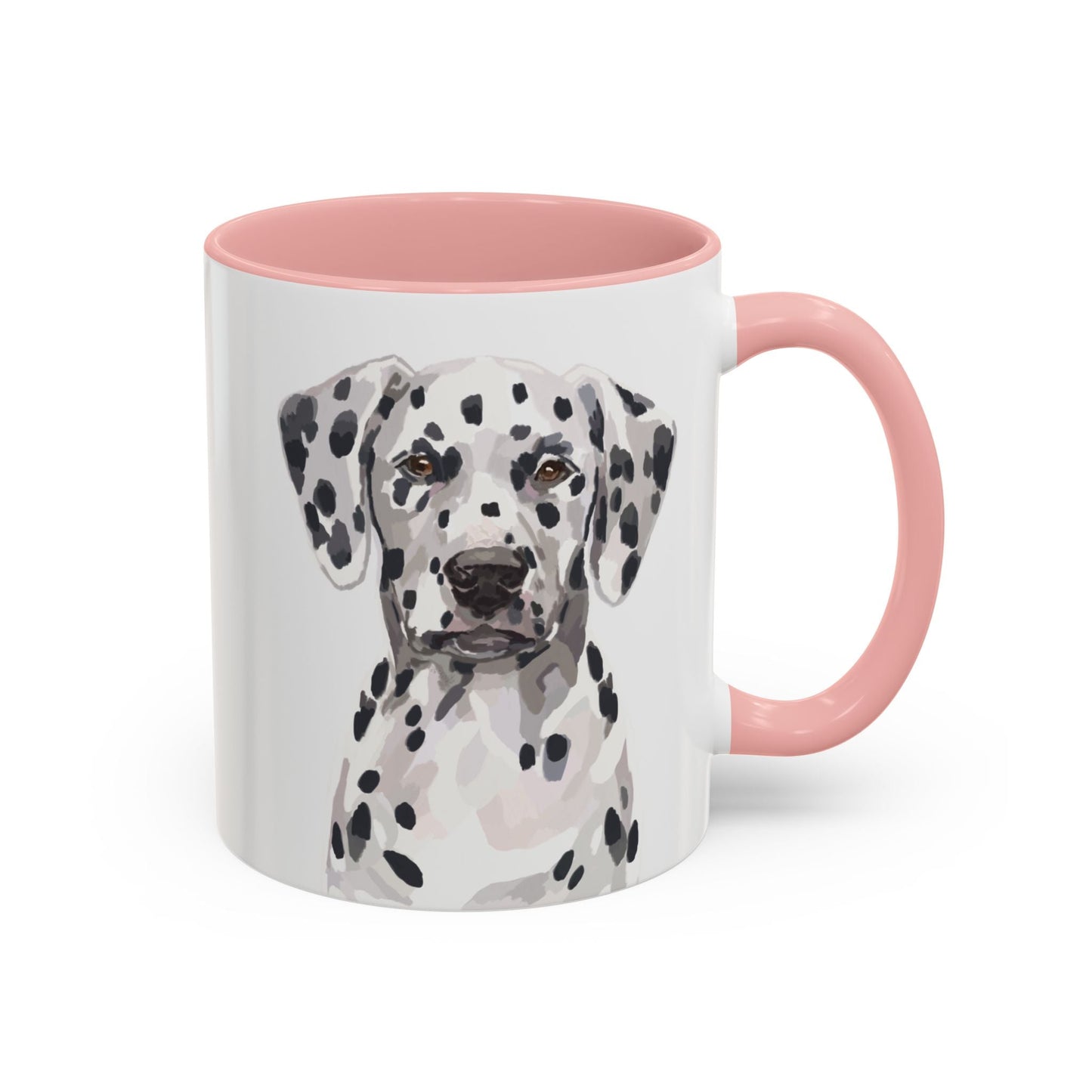 Dalmatian Two Tone Ceramic Mug - 11oz & 15 oz - Blue Cava