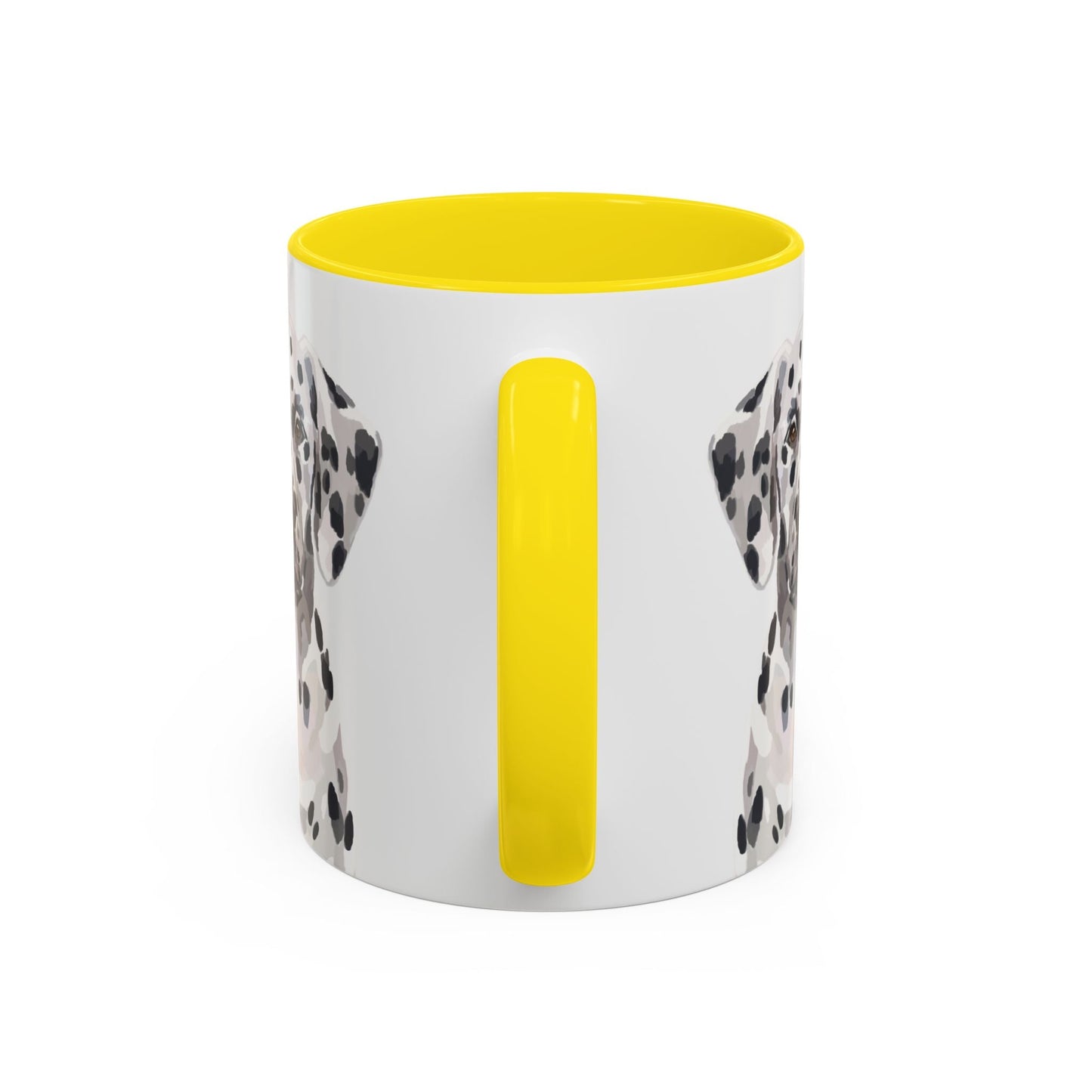 Dalmatian Two Tone Ceramic Mug - 11oz & 15 oz - Blue Cava