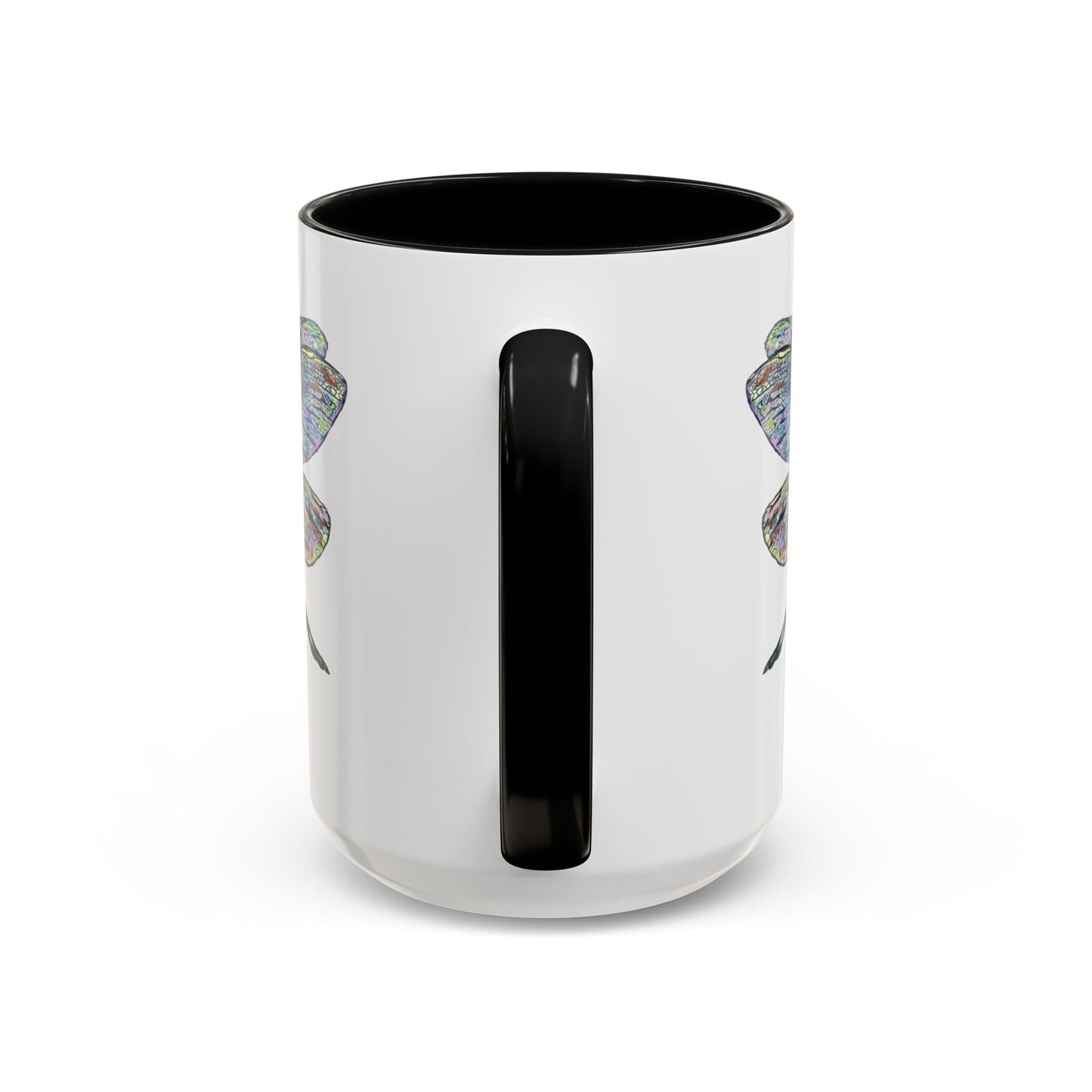 Dragonfly Two Tone Coffee Mug (11oz & 15oz) - Blue Cava