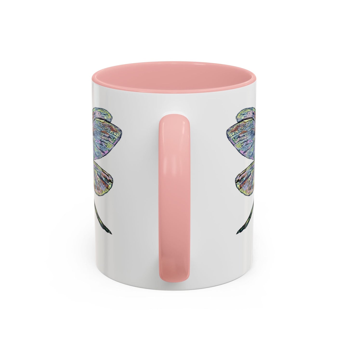 Dragonfly Two Tone Coffee Mug (11oz & 15oz) - Blue Cava