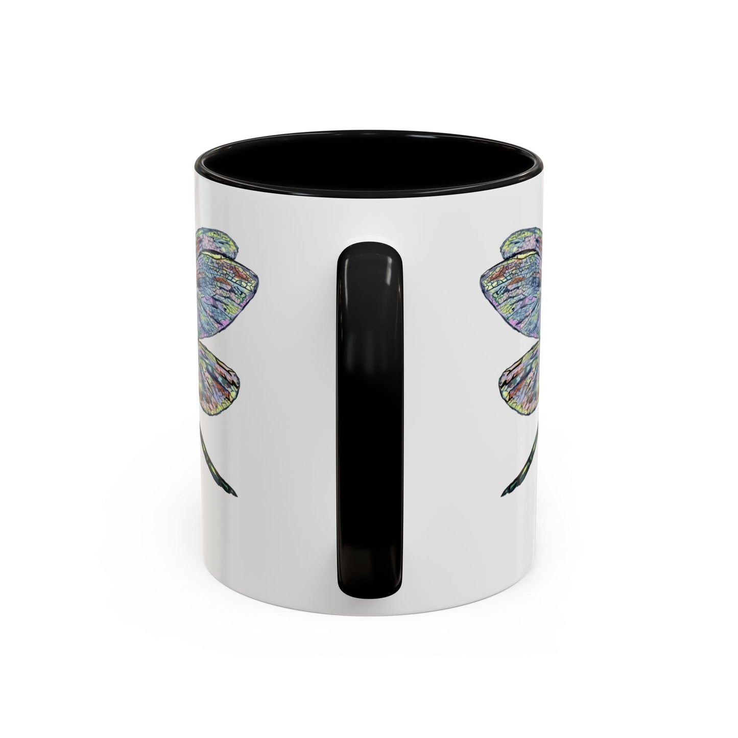 Dragonfly Two Tone Coffee Mug (11oz & 15oz) - Blue Cava