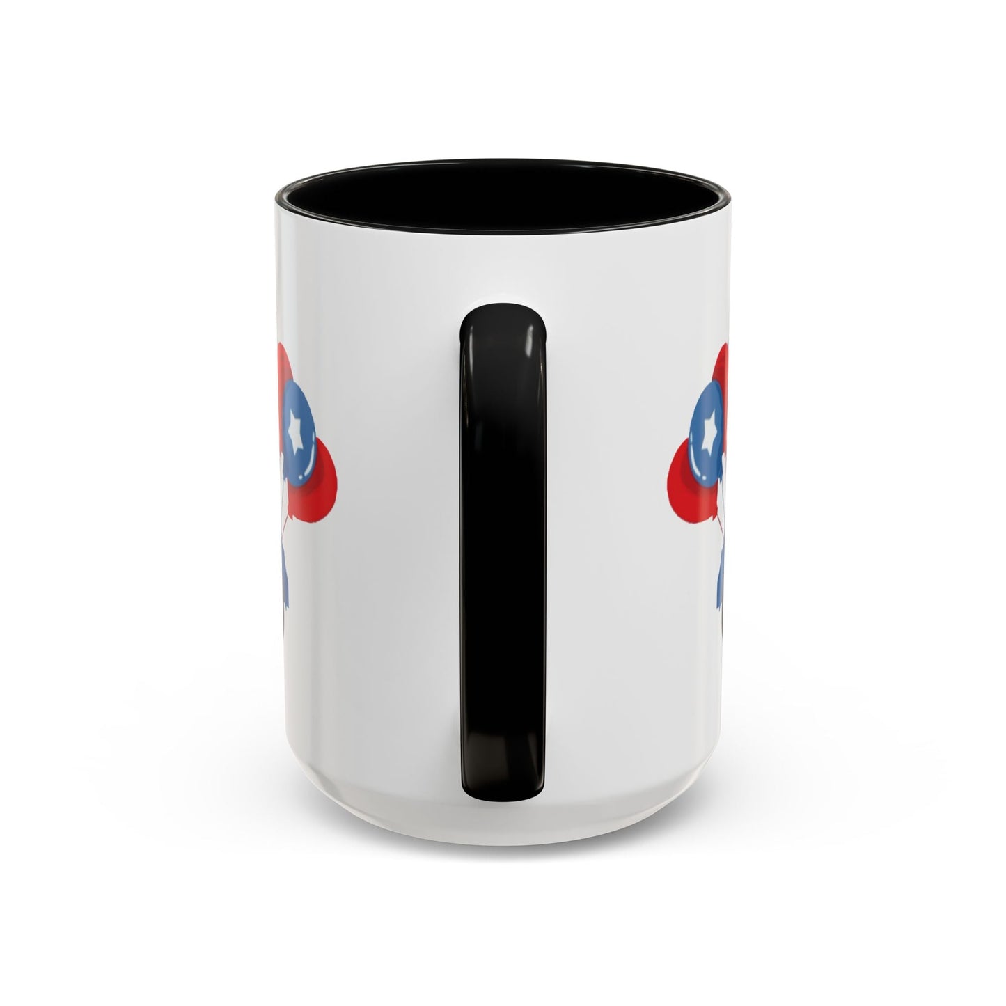 Egret Golf Cart Two Tone Coffee Mug (11oz & 15oz) - Blue Cava
