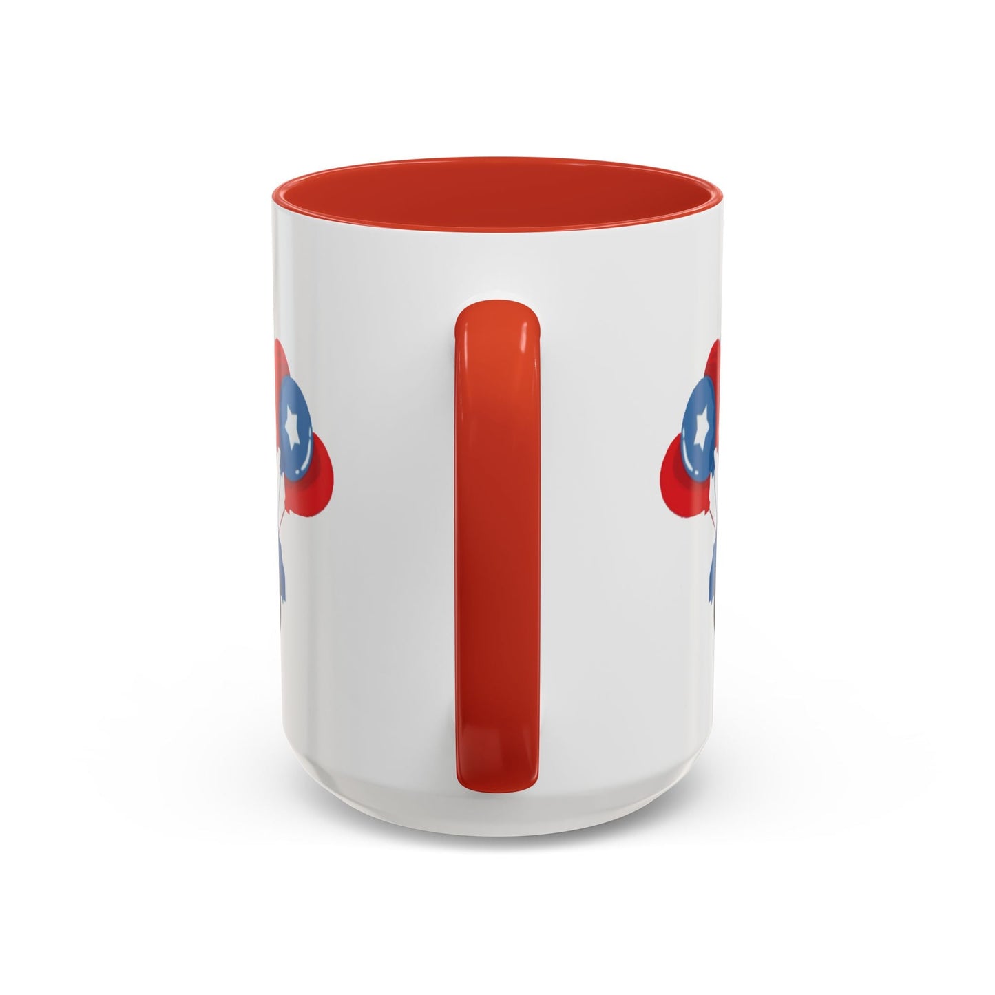Egret Golf Cart Two Tone Coffee Mug (11oz & 15oz) - Blue Cava