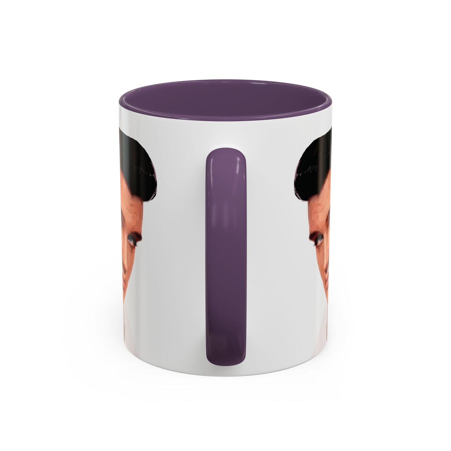Elvis Two Tone Ceramic Mug - 11 oz & 15 oz - Blue Cava