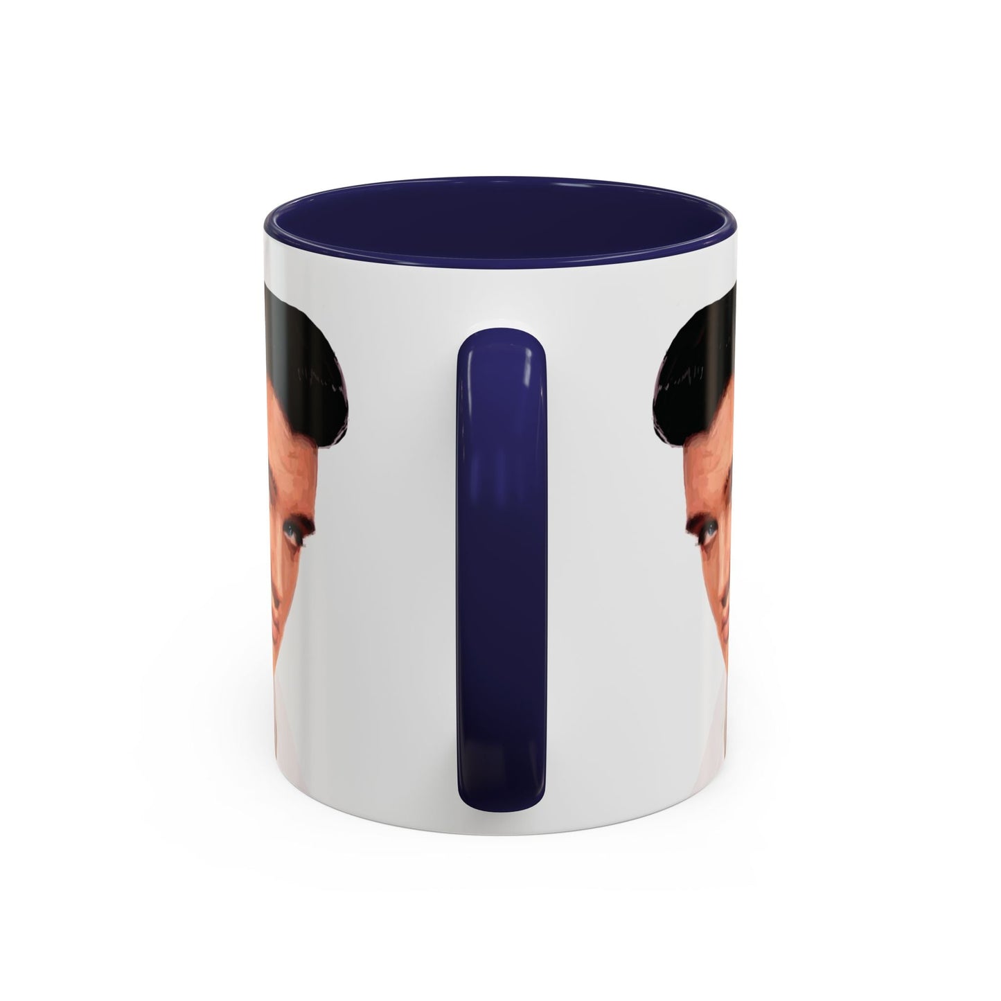 Elvis Two Tone Ceramic Mug - 11 oz & 15 oz - Blue Cava