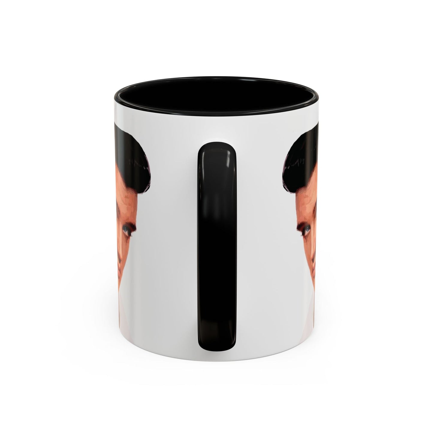 Elvis Two Tone Ceramic Mug - 11 oz & 15 oz - Blue Cava