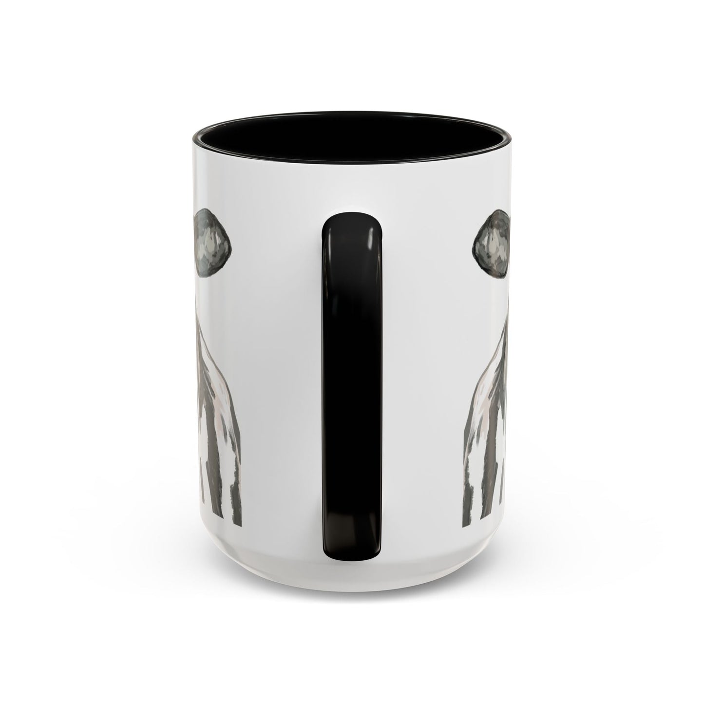 Farmhouse Cow Two Tone Ceramic Mug - 11oz & 15oz - Blue Cava