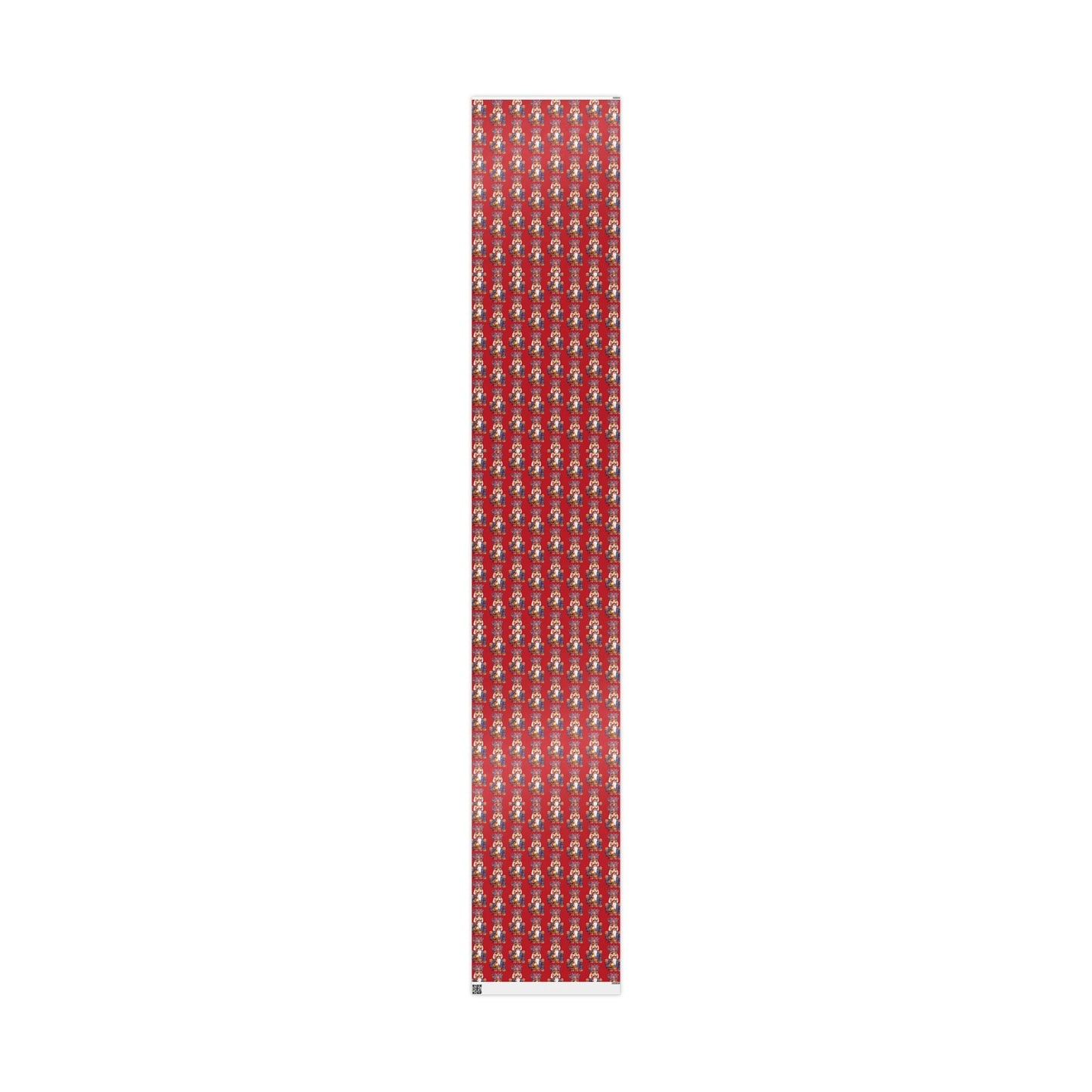 Festive Christmas Nutcracker Wrapping Papers, Holiday Wrapping Eco - Friendly - Blue Cava