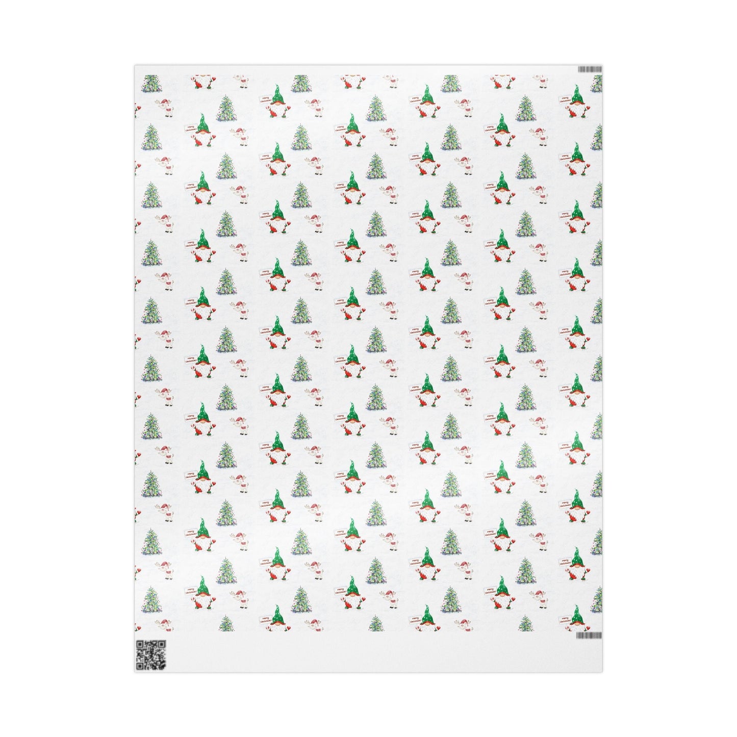 Festive Christmas Wrapping Paper, Eco - Friendly Gift Wrap - Blue Cava