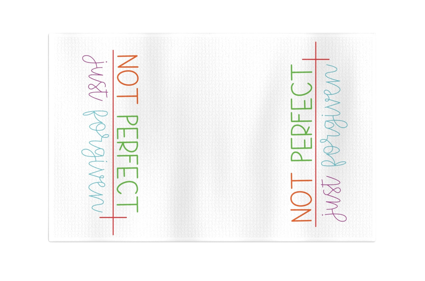 Forgiven Microfiber Waffle Towel - Blue Cava