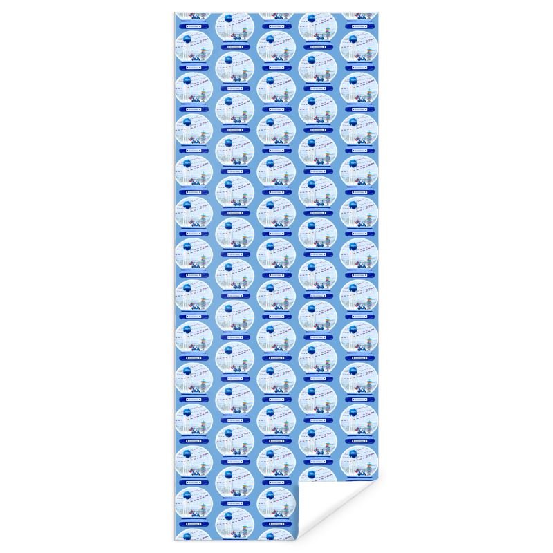 Gift Wrap - Blue Cava