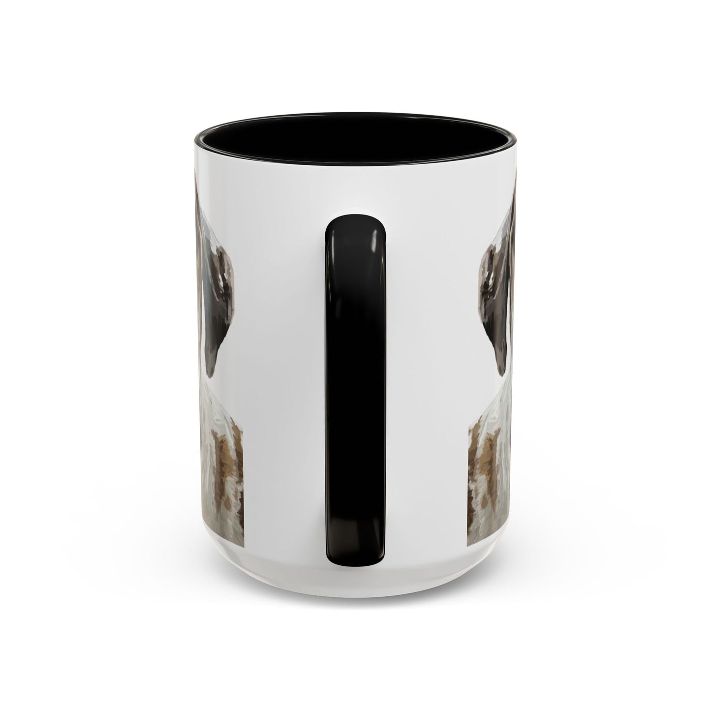 Great Dane Two Tone Ceramic Mug - 11 oz & 15 oz - Blue Cava