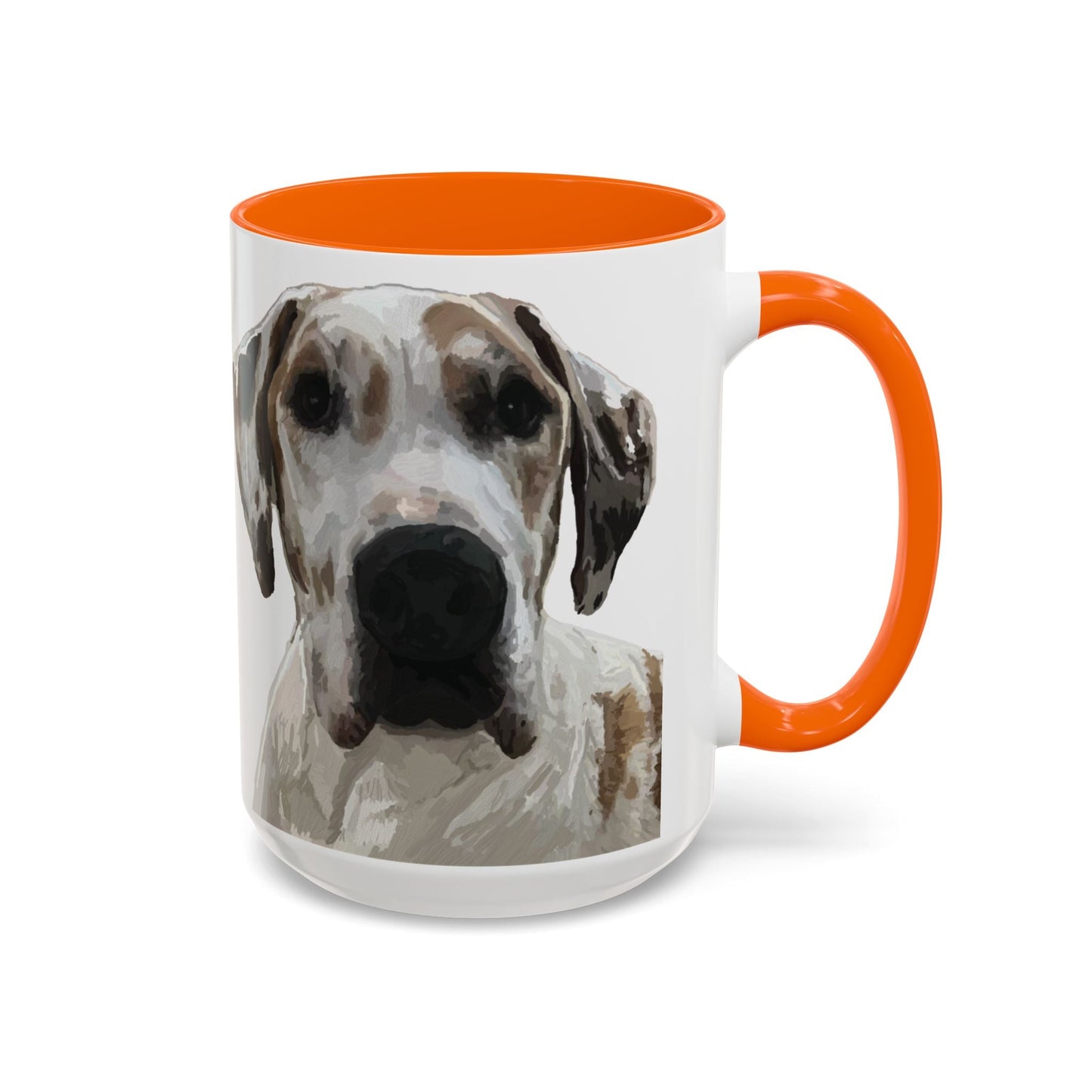 Great Dane Two Tone Ceramic Mug - 11 oz & 15 oz - Blue Cava