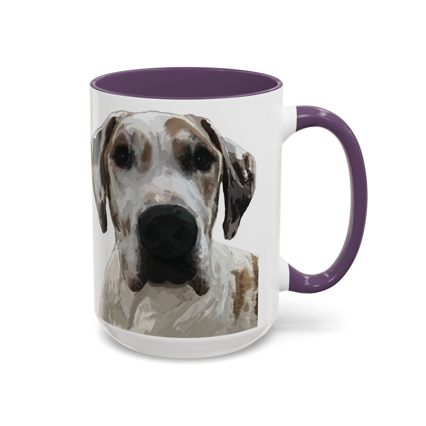 Great Dane Two Tone Ceramic Mug - 11 oz & 15 oz - Blue Cava