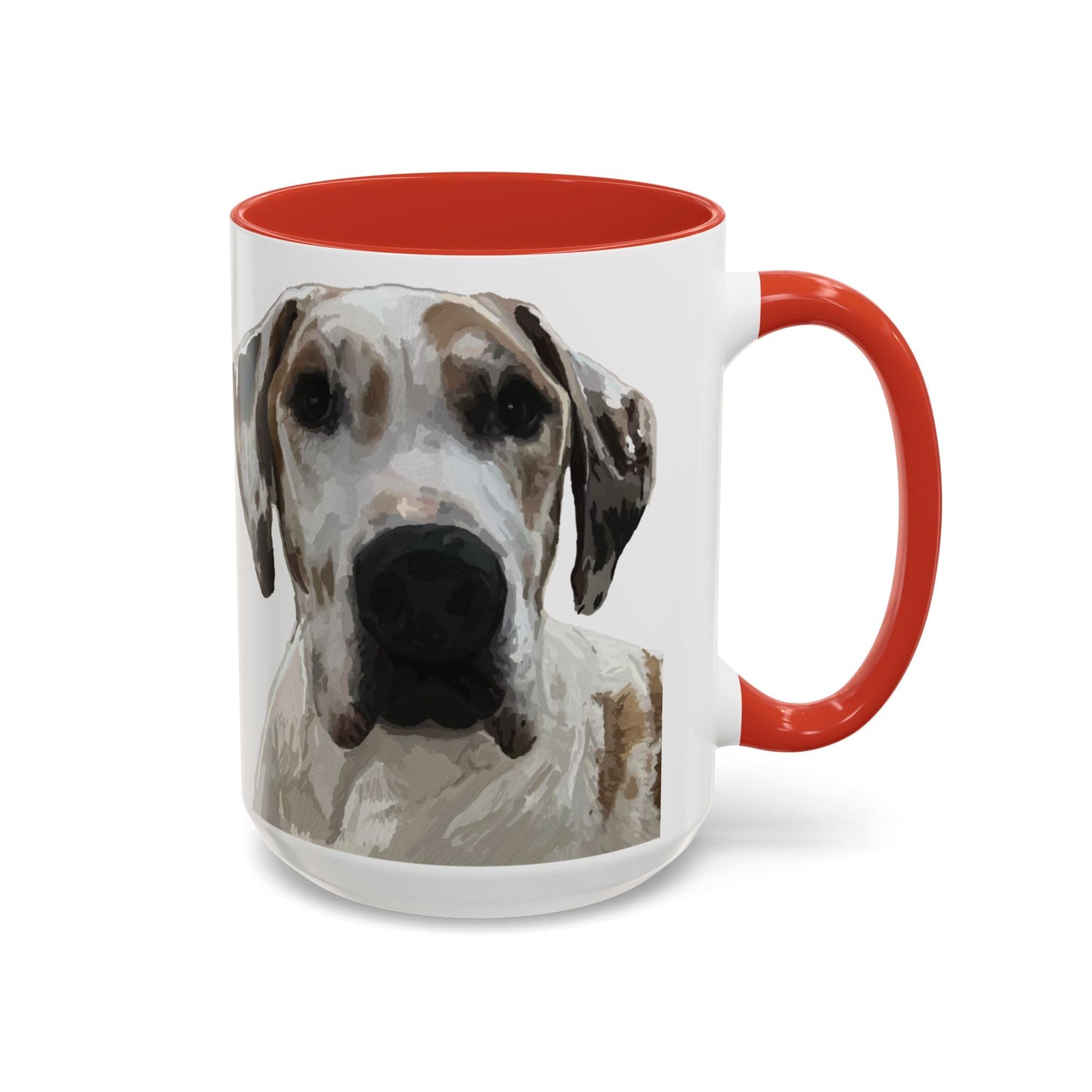 Great Dane Two Tone Ceramic Mug - 11 oz & 15 oz - Blue Cava