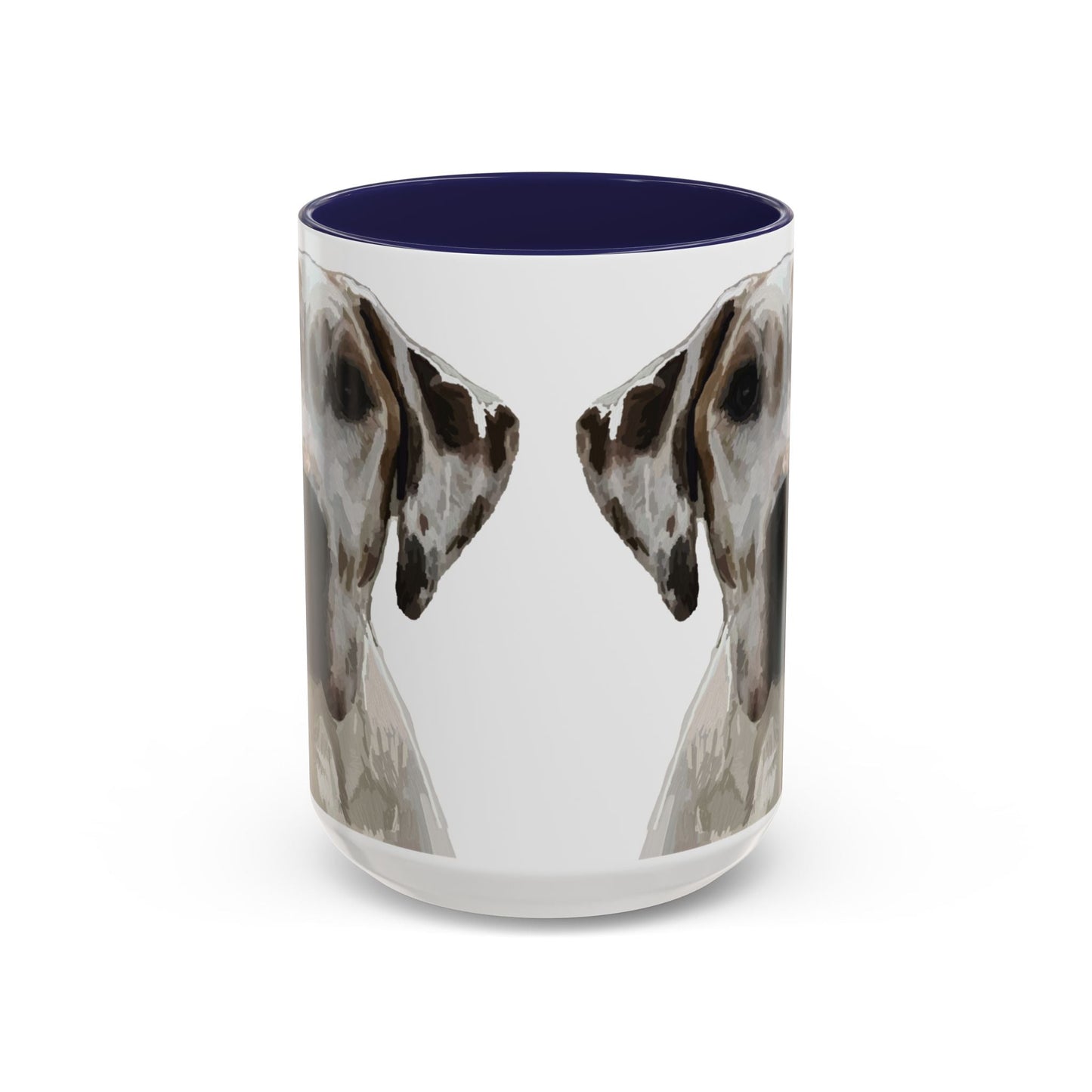 Great Dane Two Tone Ceramic Mug - 11 oz & 15 oz - Blue Cava