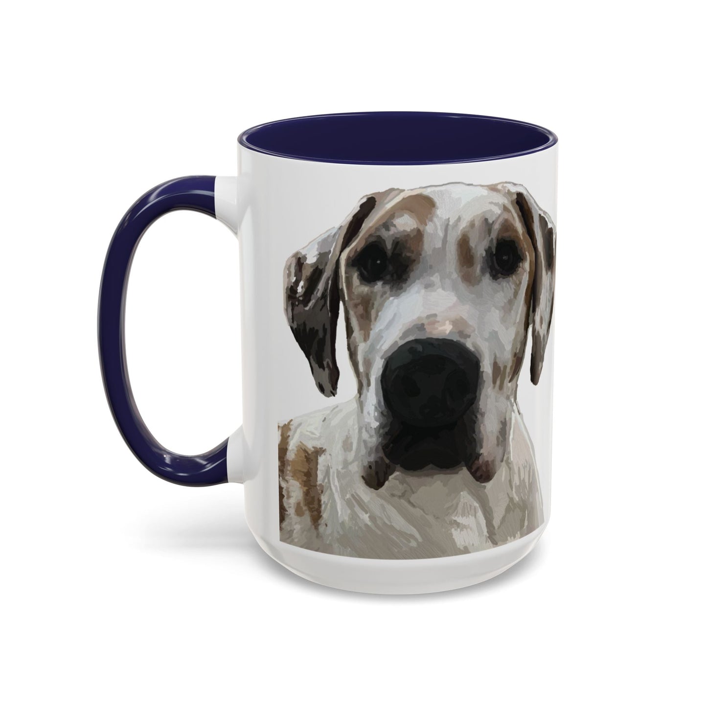 Great Dane Two Tone Ceramic Mug - 11 oz & 15 oz - Blue Cava