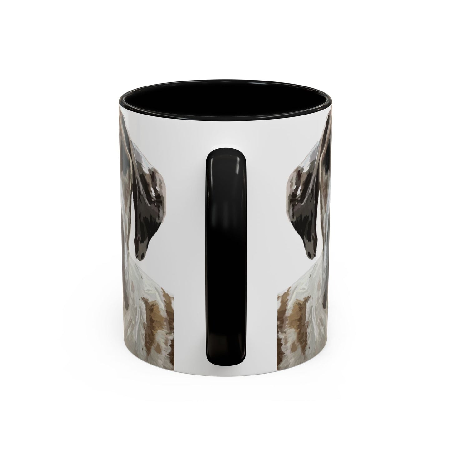 Great Dane Two Tone Ceramic Mug - 11 oz & 15 oz - Blue Cava