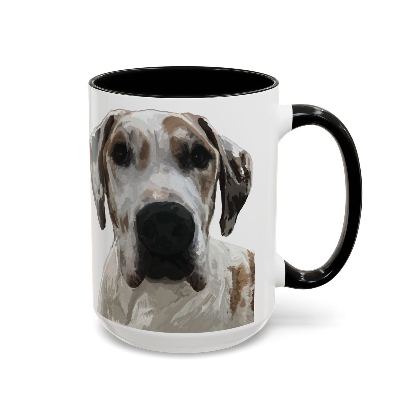 Great Dane Two Tone Ceramic Mug - 11 oz & 15 oz - Blue Cava