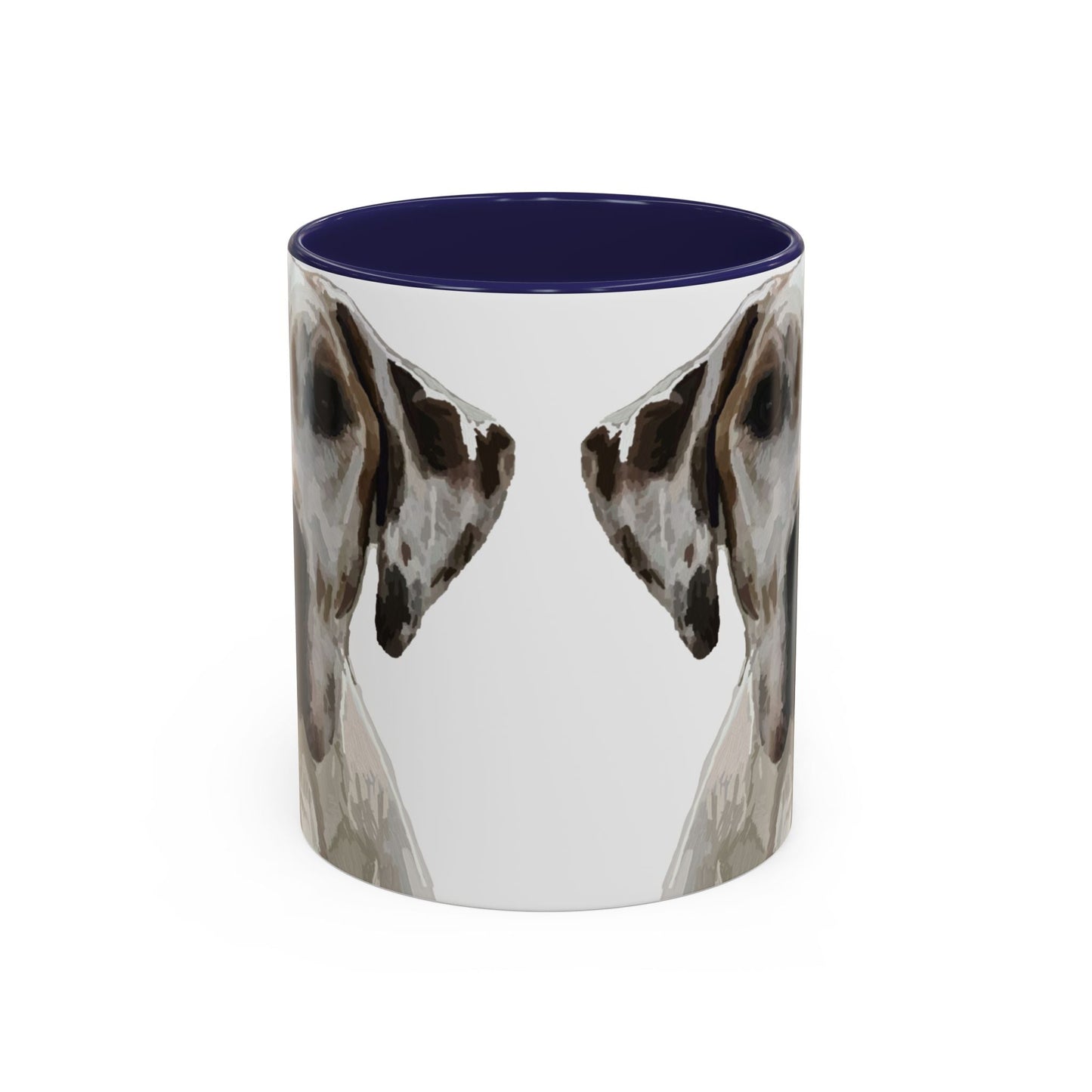 Great Dane Two Tone Ceramic Mug - 11 oz & 15 oz - Blue Cava