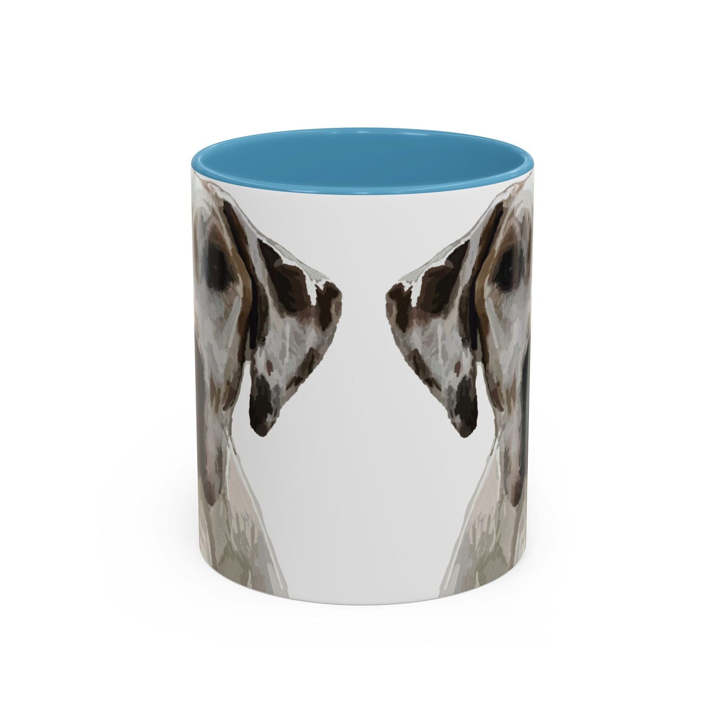 Great Dane Two Tone Ceramic Mug - 11 oz & 15 oz - Blue Cava