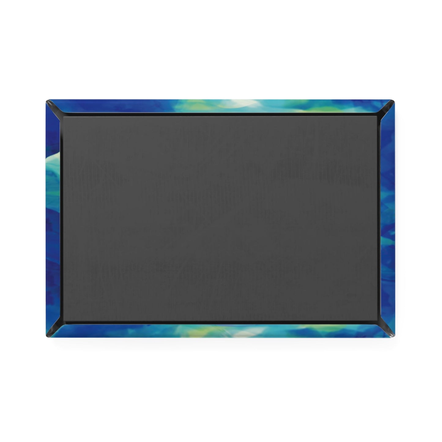 Maui Rainbow Turtle Button Magnet, Rectangle (1 & 10 pcs) - Blue Cava