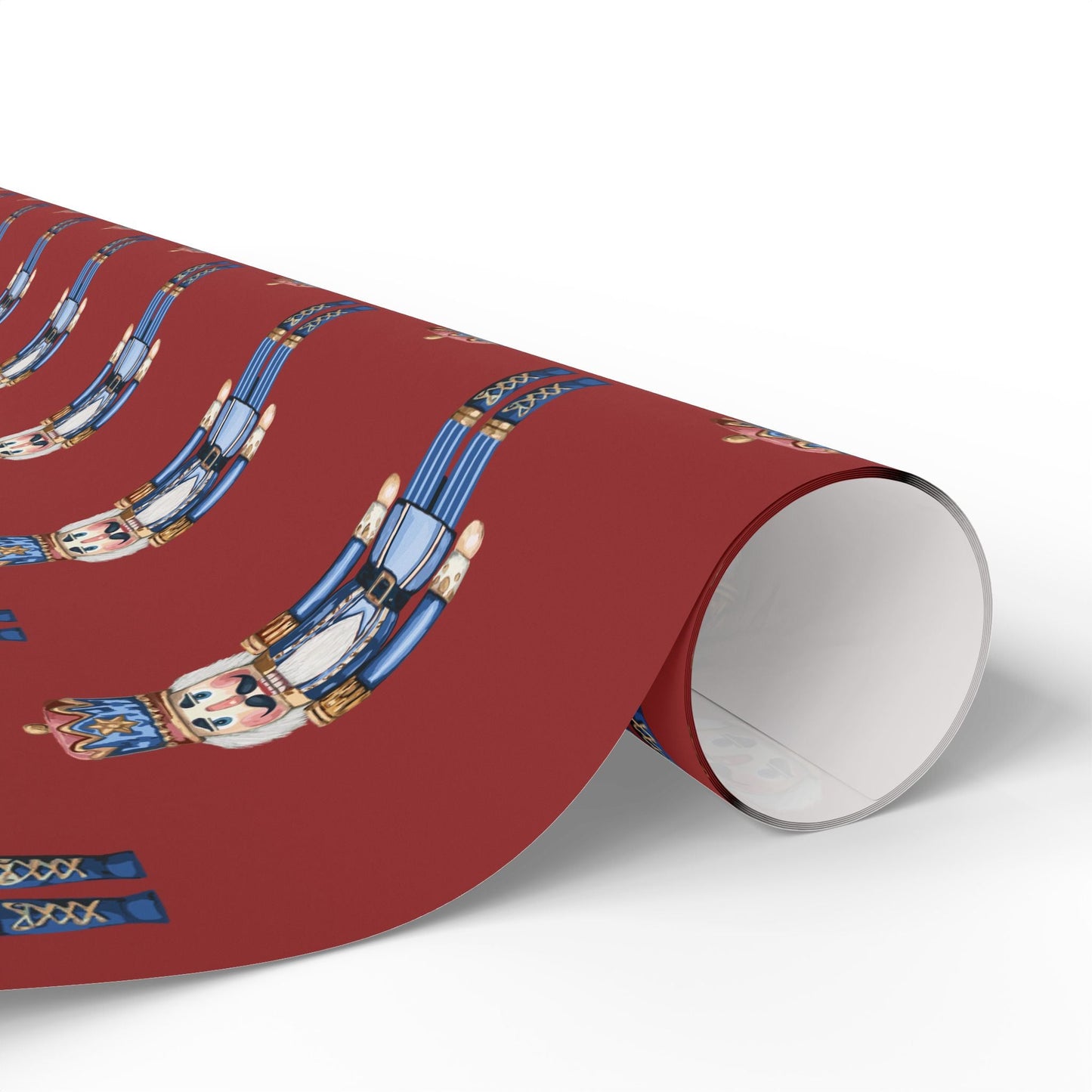 Nutcracker Wrapping Paper – Fun Gift Wrap, Christmas, - Blue Cava
