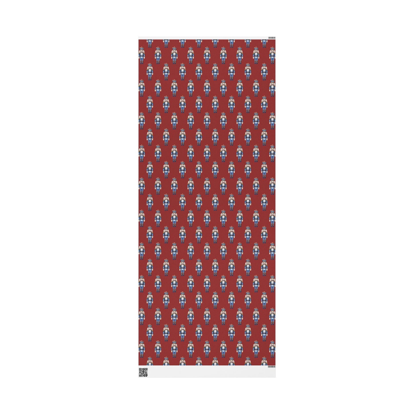 Nutcracker Wrapping Paper – Fun Gift Wrap, Christmas, - Blue Cava