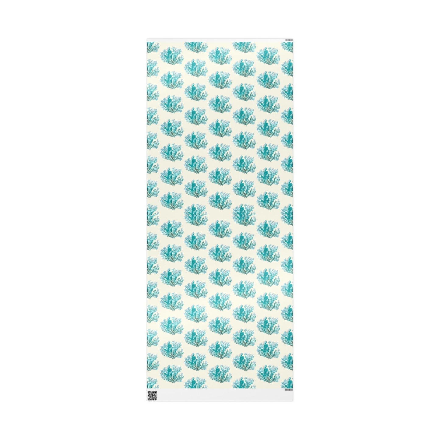 Ocean - Inspired Wrapping Paper for Coastal Gifts - Blue Cava