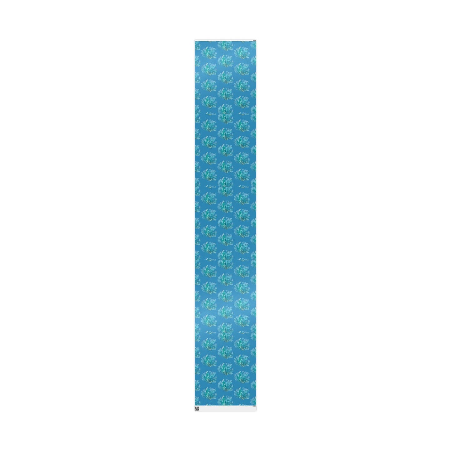 Ocean - Inspired Wrapping Paper for Eco - Friendly Gifts - Blue Cava