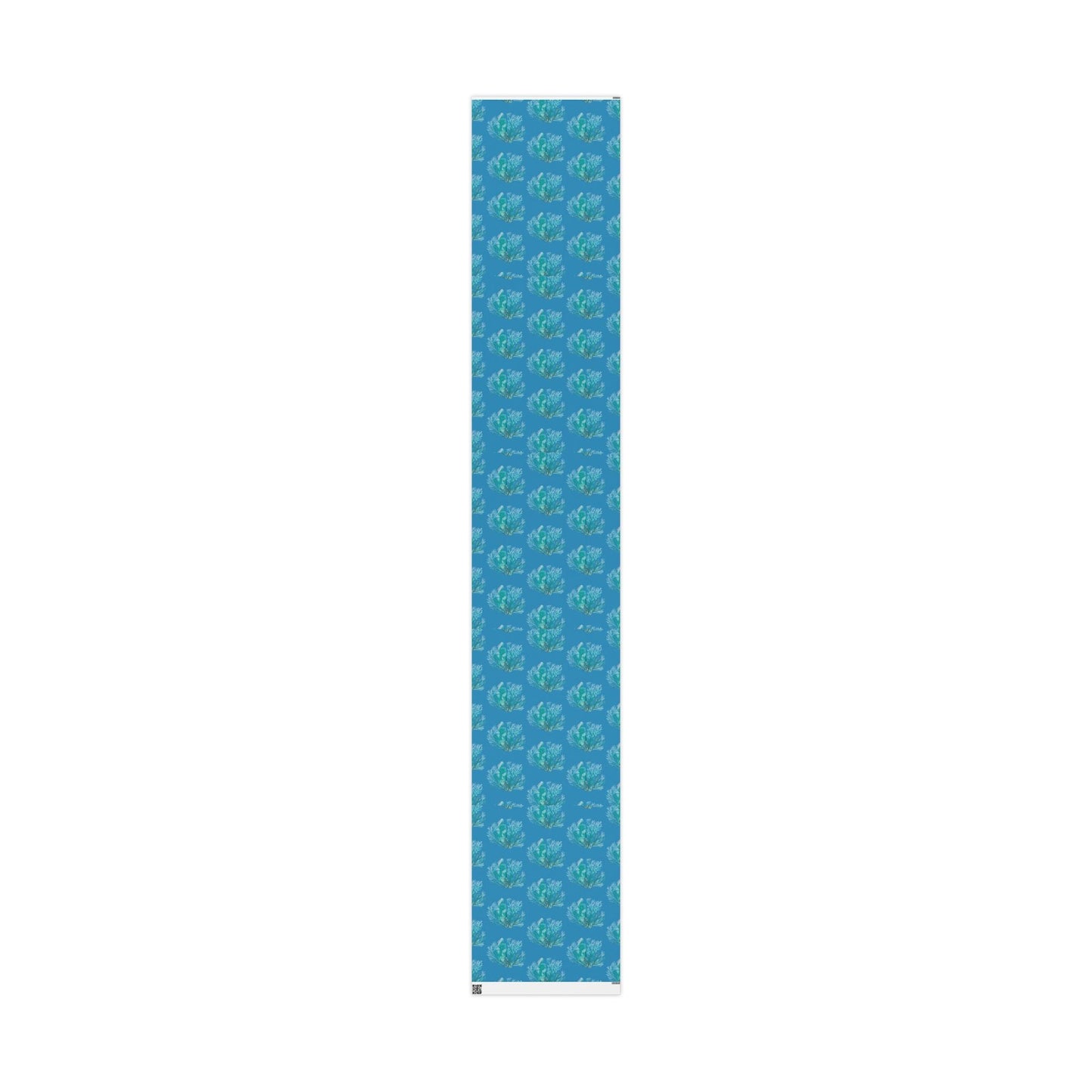 Ocean - Inspired Wrapping Paper for Eco - Friendly Gifts - Blue Cava