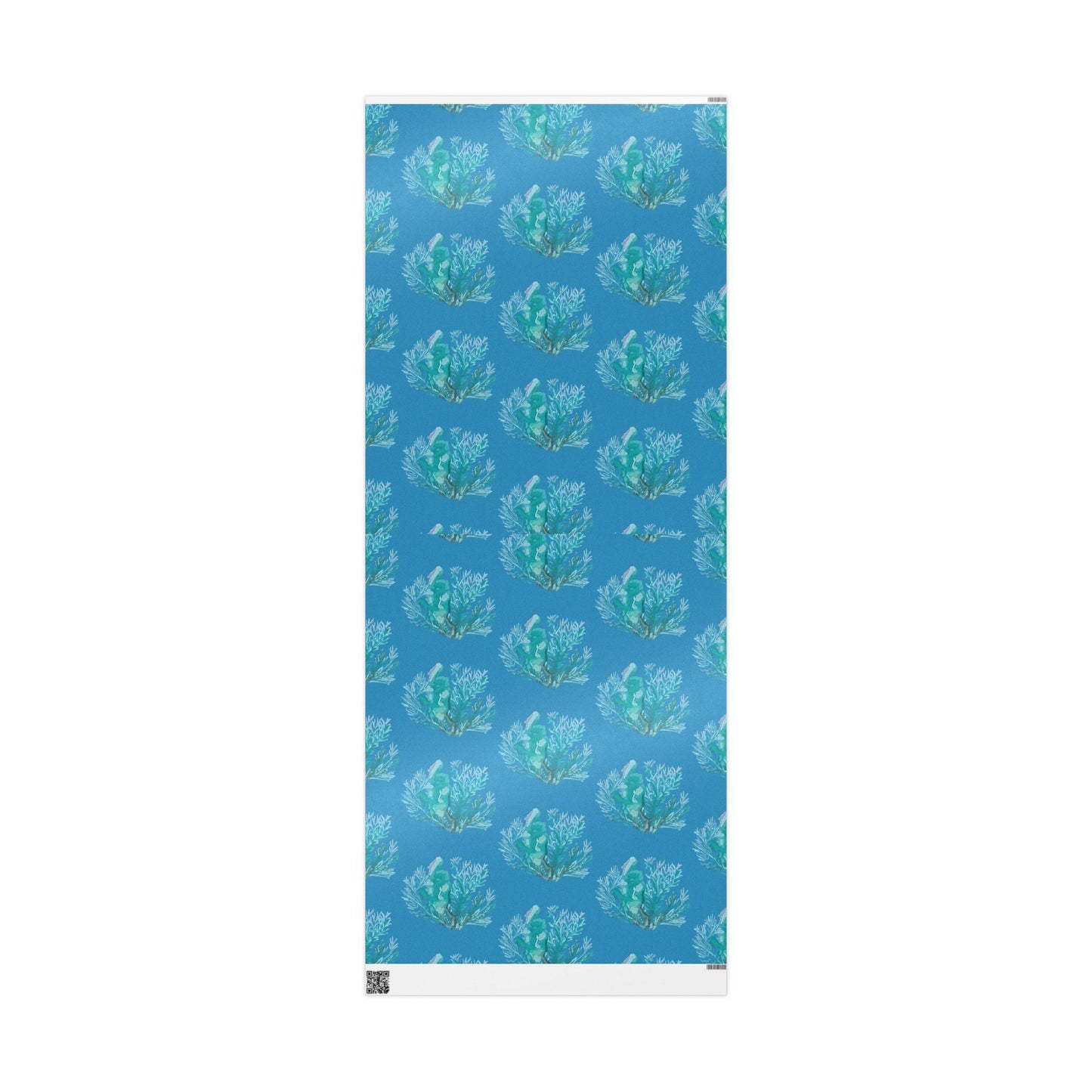 Ocean - Inspired Wrapping Paper for Eco - Friendly Gifts - Blue Cava