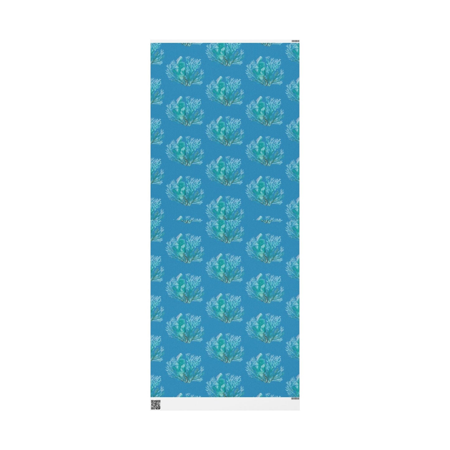 Ocean - Inspired Wrapping Paper for Eco - Friendly Gifts - Blue Cava