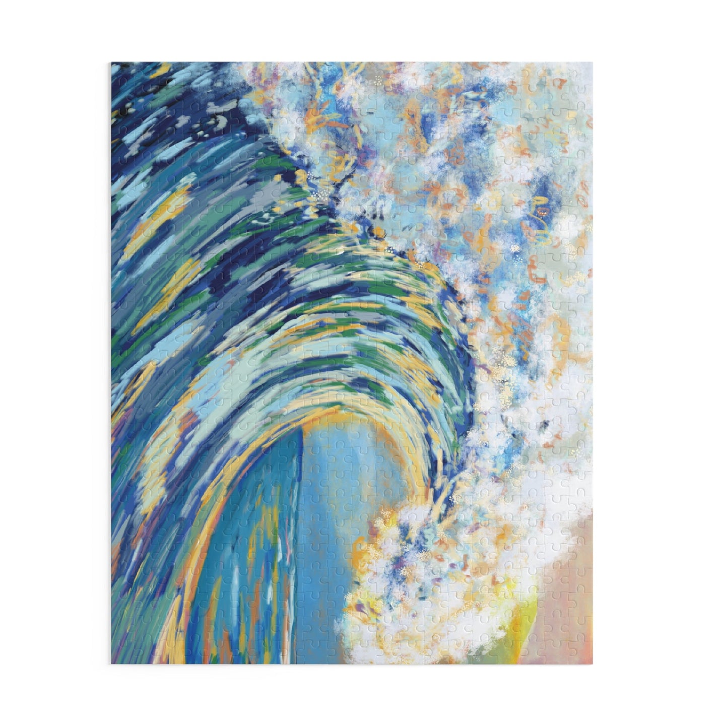 Ocean Wave Puzzles - (120, 252, 500 - Piece) - Blue Cava