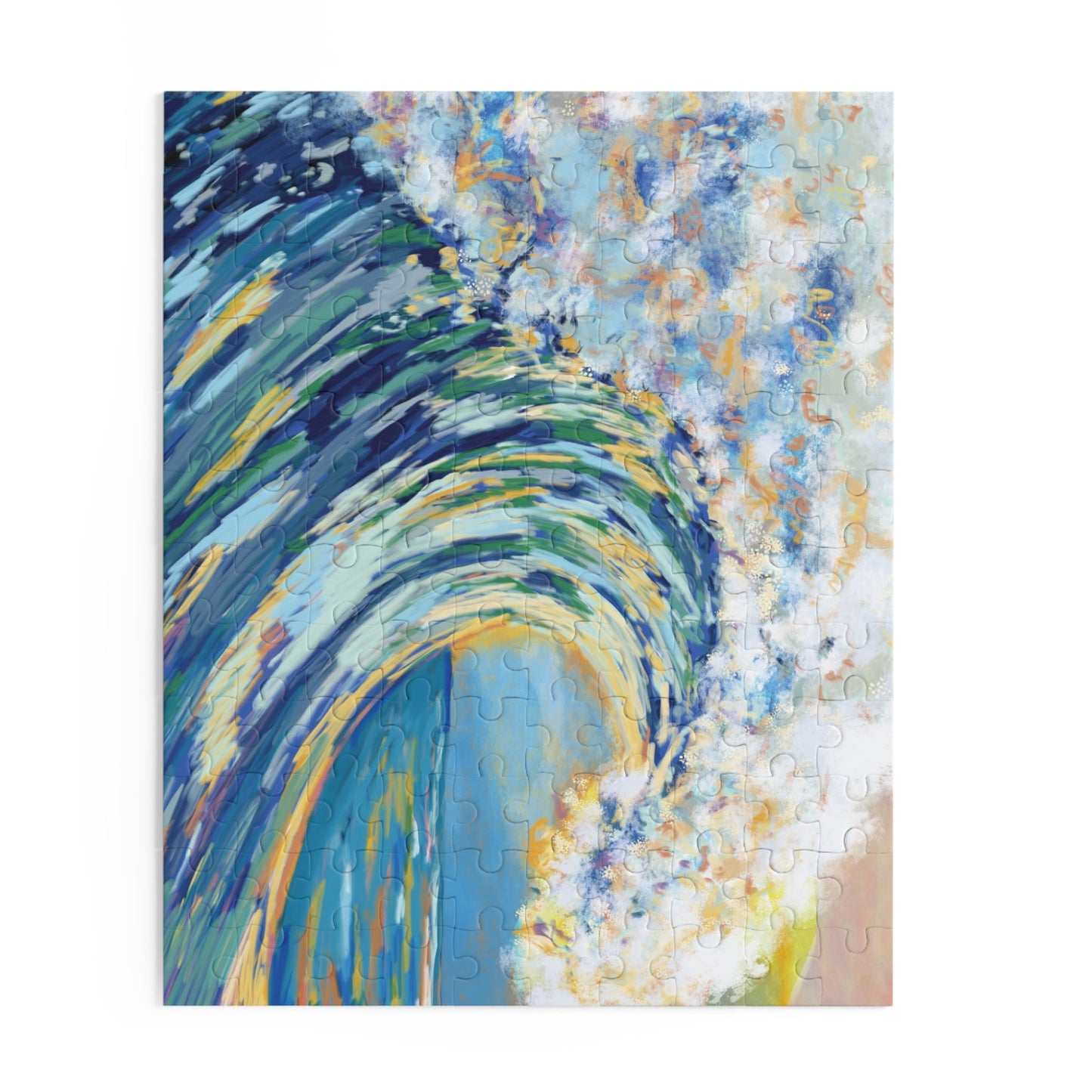 Ocean Wave Puzzles - (120, 252, 500 - Piece) - Blue Cava
