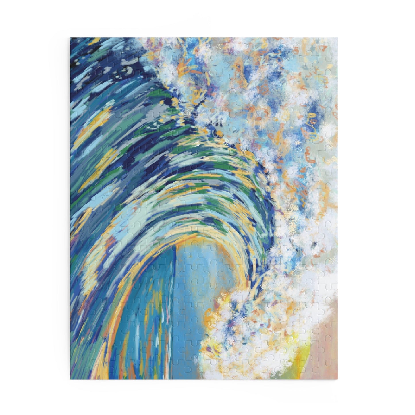 Ocean Wave Puzzles - (120, 252, 500 - Piece) - Blue Cava