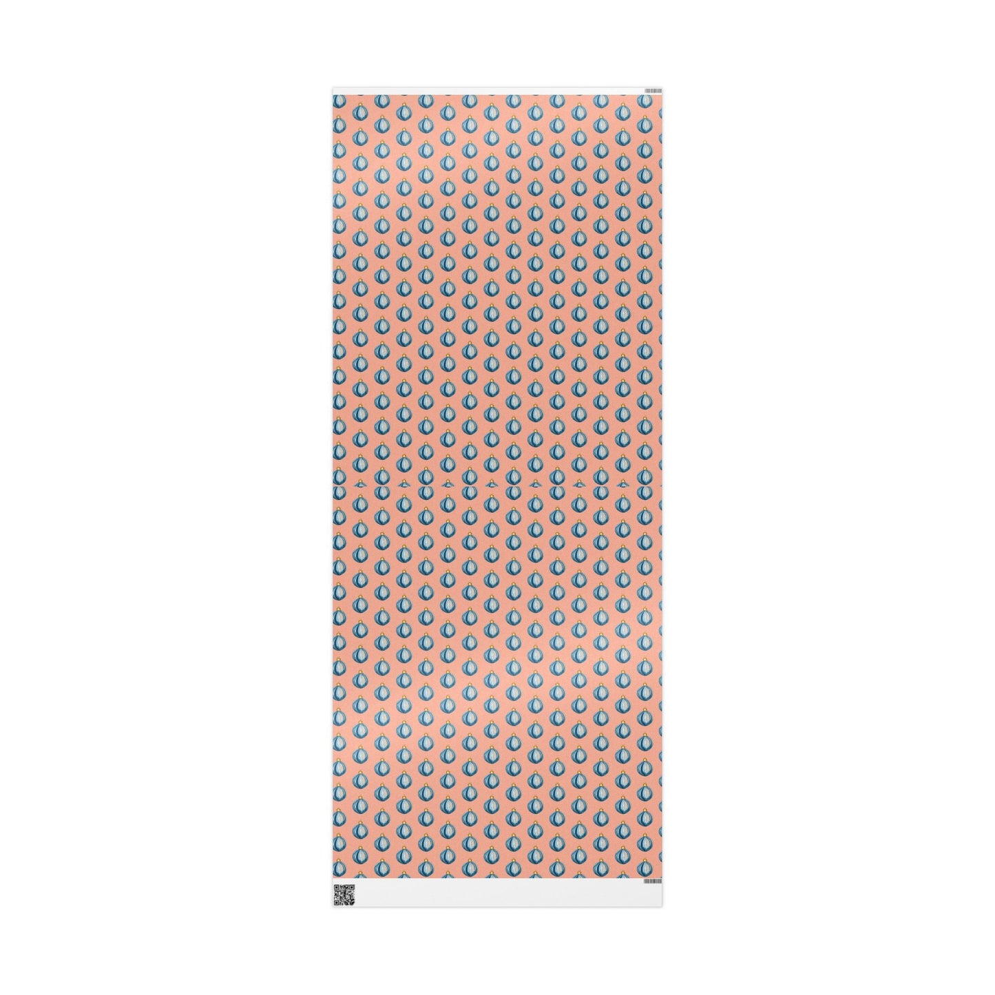 Ornament Striped Wrapping Papers - Blue Cava