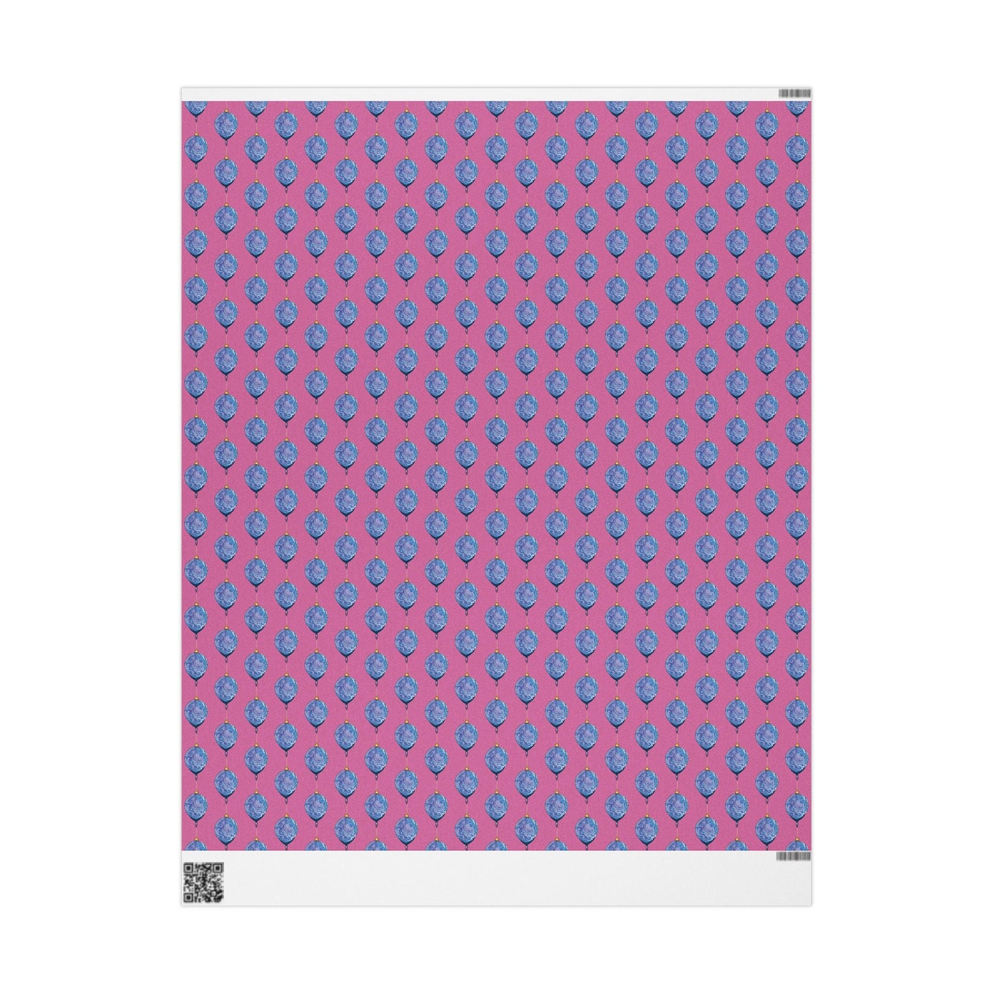 Ornamental Wrapping Papers - Blue Cava