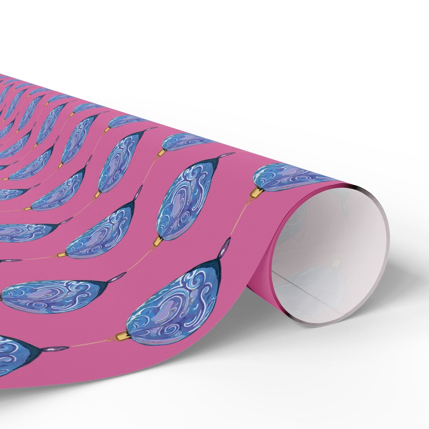 Ornamental Wrapping Papers - Blue Cava