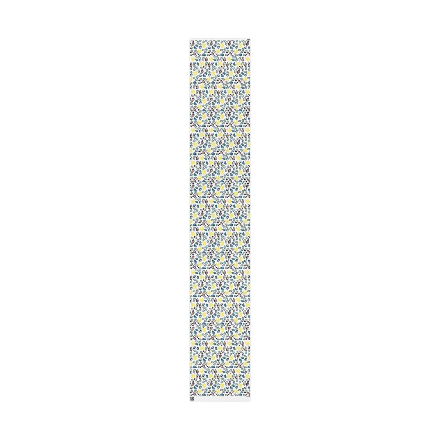 Oyster - Inspired Wrapping Paper | Eco - Friendly Gift Wrap - Blue Cava
