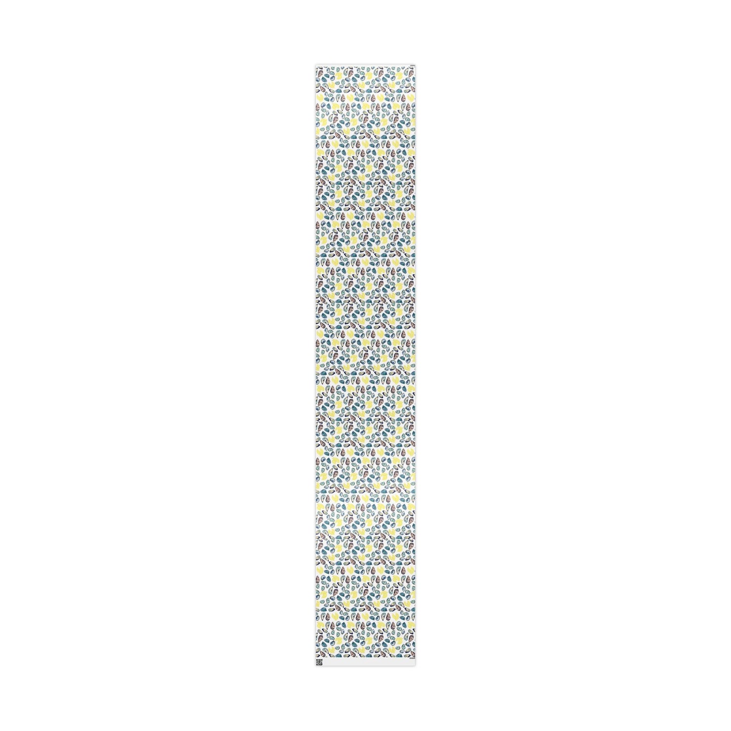 Oyster - Inspired Wrapping Paper | Eco - Friendly Gift Wrap - Blue Cava