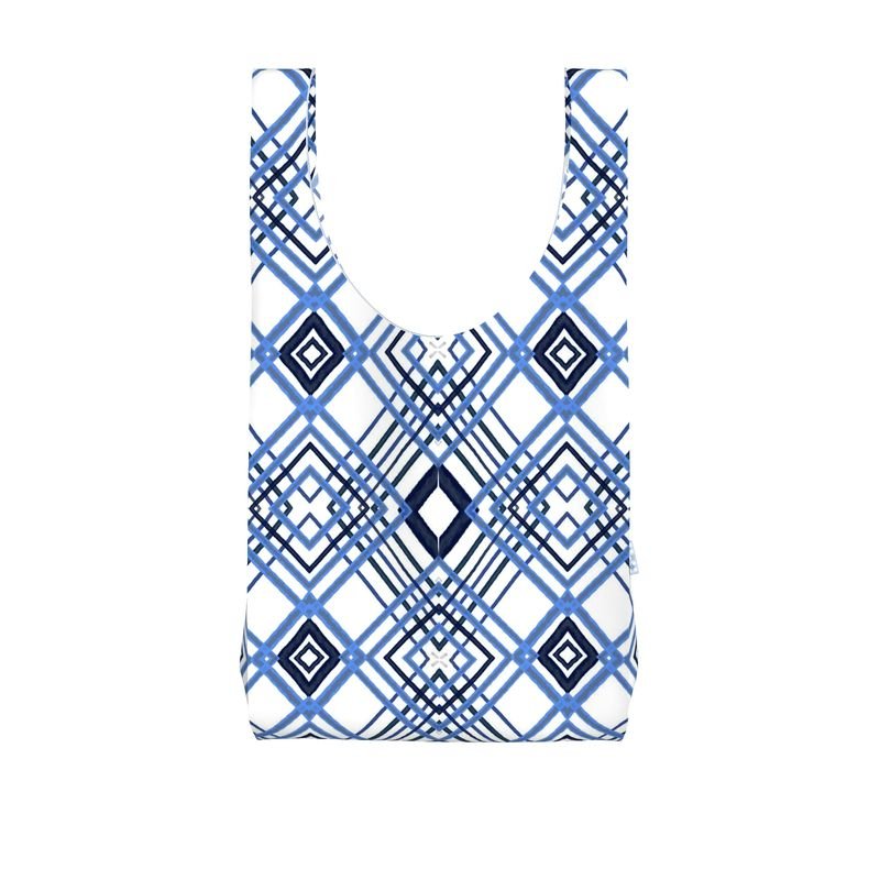 Parachute Shopping Bag - Blue Cava