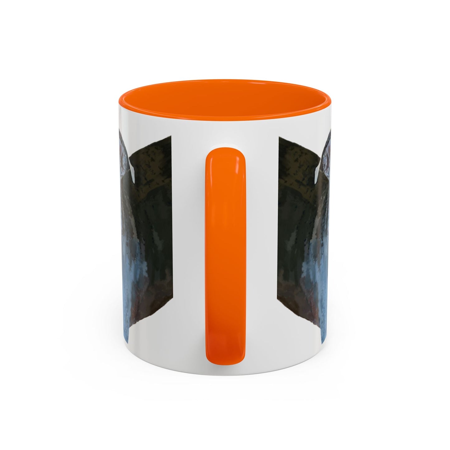 Pitt Bull “Diesel” Two Tone Ceramic Mug - 11 oz & 15 oz - Blue Cava