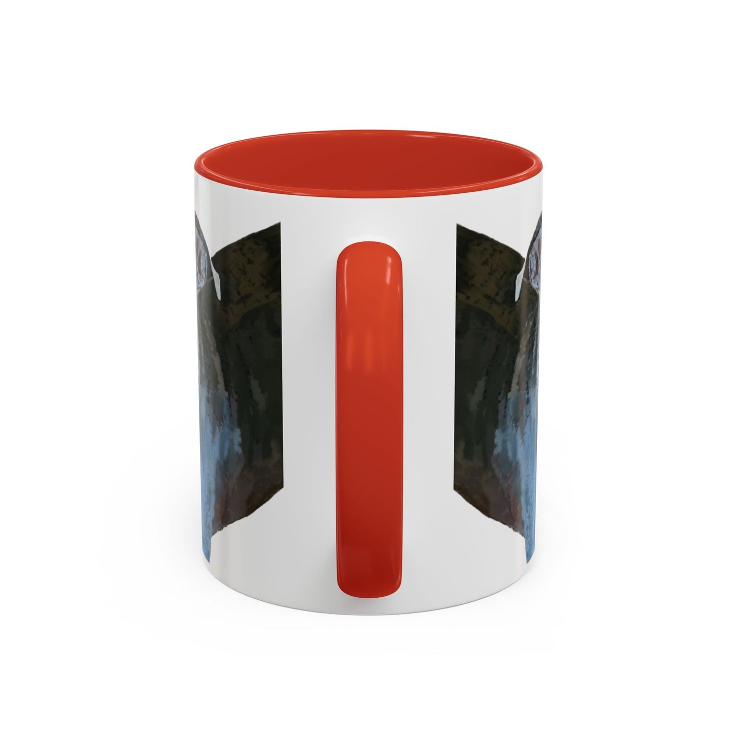 Pitt Bull “Diesel” Two Tone Ceramic Mug - 11 oz & 15 oz - Blue Cava