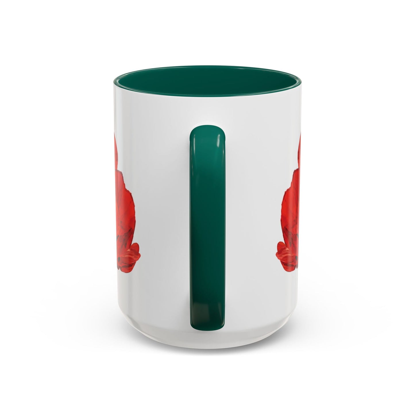 Poppies Two - Tone Coffee Mug, 11oz & 15 oz - Blue Cava